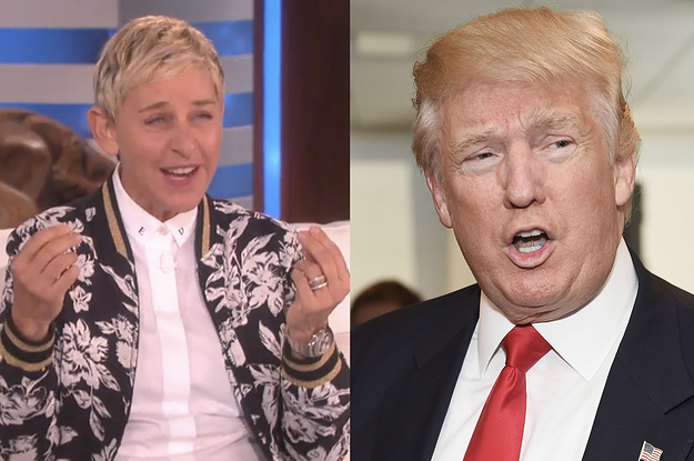 Ellen Tried Impersonating Trump And It's Too Damn Pure For 2017