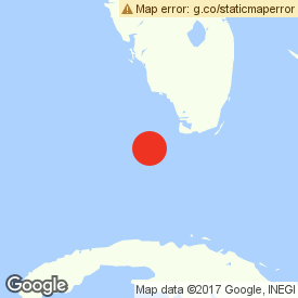 Map of Key West, Florida