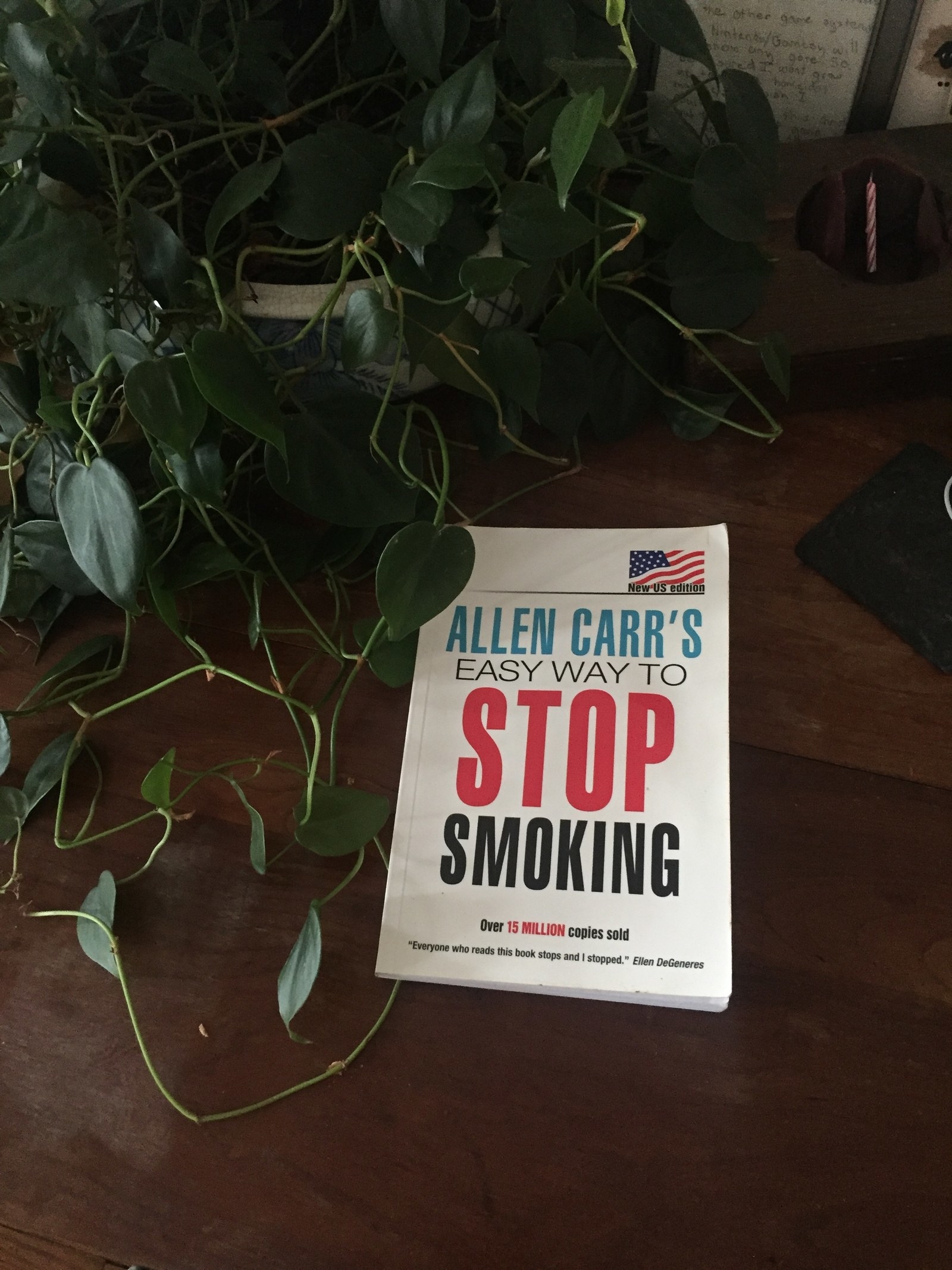allen carr easy way to stop smoking book