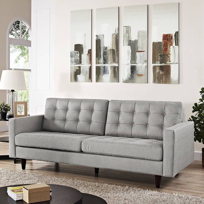 Gray couch from Amazon