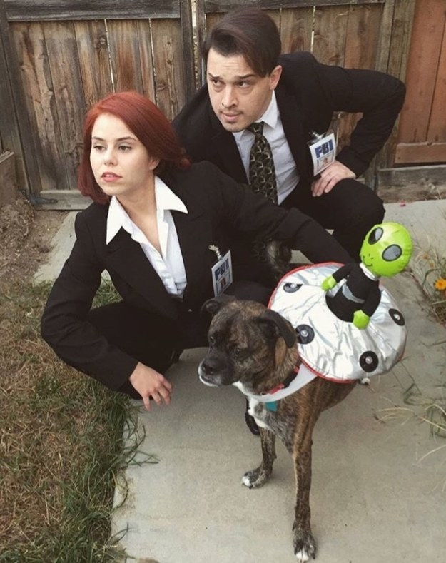 Mulder And Scully Costume 1259
