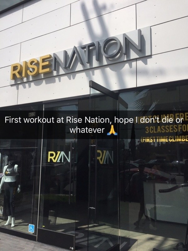 RAISE YOUR FITNESS AT RISE NATION