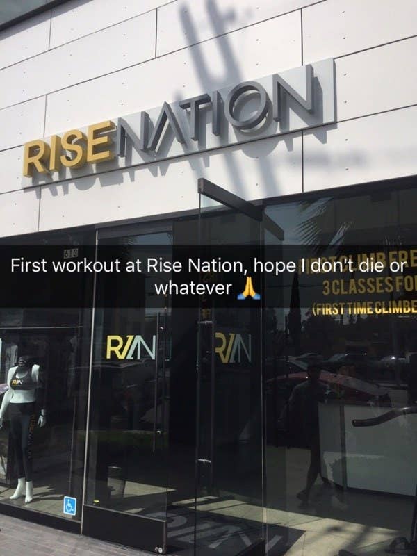 Rise Nation' Cardio Climbing Class (Using LeBron's Fave Machine