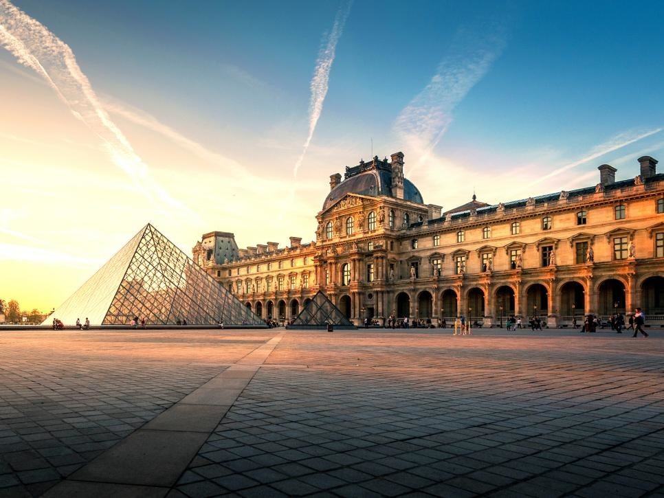 The Louvre is France's finest cultural institution, and one that bares its history on its sleeve. You can enter via a contemporary glass pyramid, walk around its 12th-century fortress perimeter underground, follow the ornate stairways of the 16th-century kings between galleries and, thanks to the 18th-century French Revolution, walk through nearly every room in the building. After viewing the "Venus de Milo," notice the ceiling of the small room beyond; it will tell you more about the Venus' influence on art history than the sculpture's explanatory plaque.