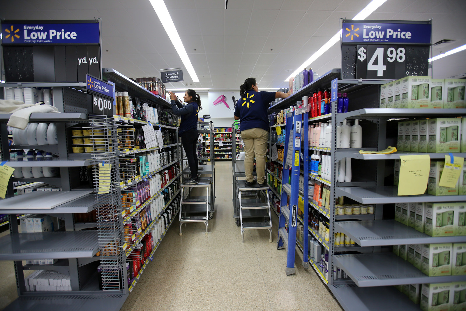 Walmart Is Eliminating Overnight Stocker Jobs At Hundreds Of Stores