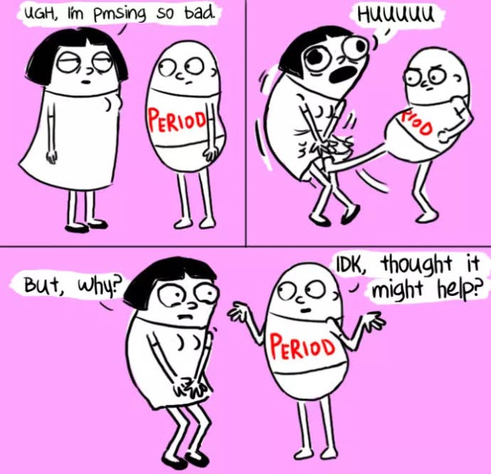 17 Comics That Will Make Anyone Who Gets A Period Say Same