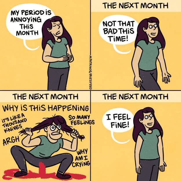 17 Comics That Will Make Anyone Who Gets A Period Say 