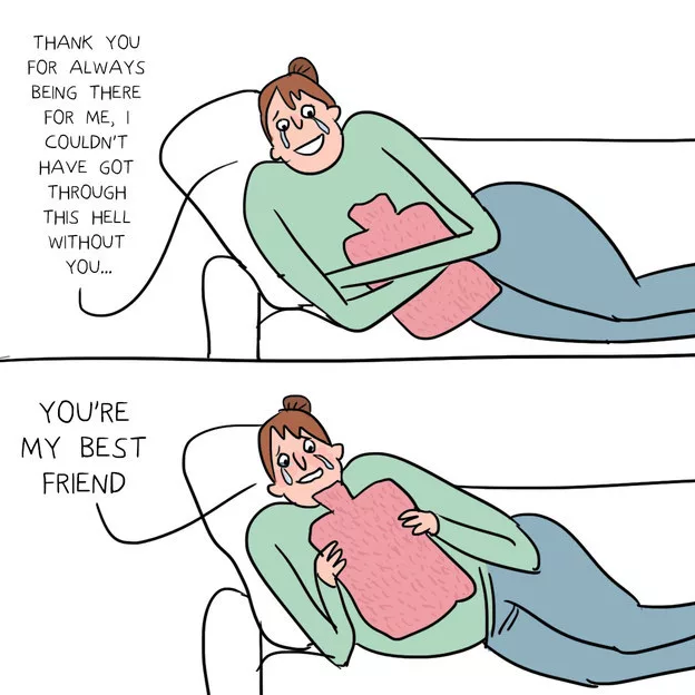 17 Comics That Will Make Anyone Who Gets A Period Say "Same"