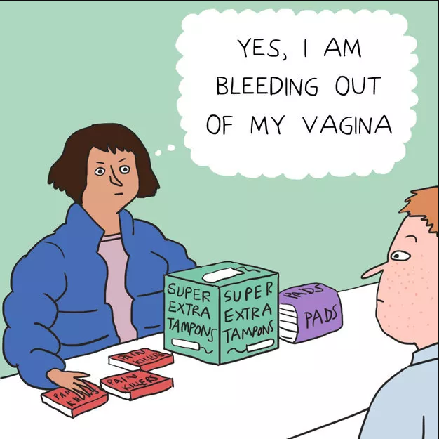 17 Comics That Will Make Anyone Who Gets A Period Say 