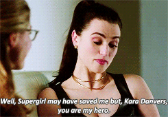"Two strong women who get to ignore their public personas when they're alone together and just support and love each other. It's the perfect pair and it doesn't help my 'Don't be an idiot, it's The CW, they'll never sacrifice a toxic straight white male's relationship for a gay one,' when their chemistry is off the charts too."—Sarah Piper, Facebook"They have more chemistry in their left thumbs than Kara has with Mon El...and he's a piece of shit and Kara can do much better."—Ally X