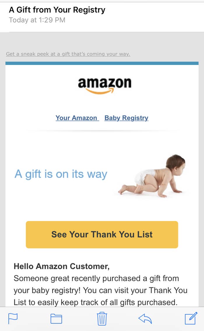 Baby registry amazon 2024 list