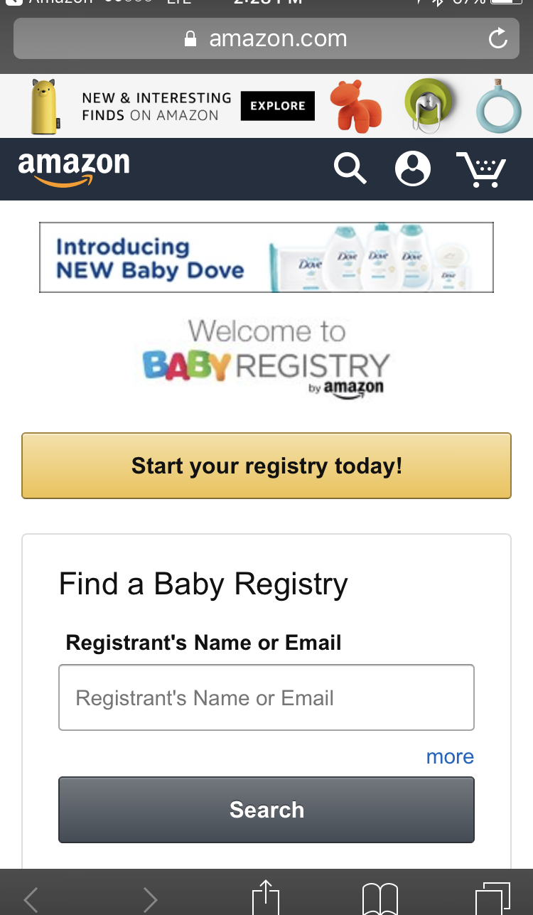 Amazon baby 2025 registry email hoax