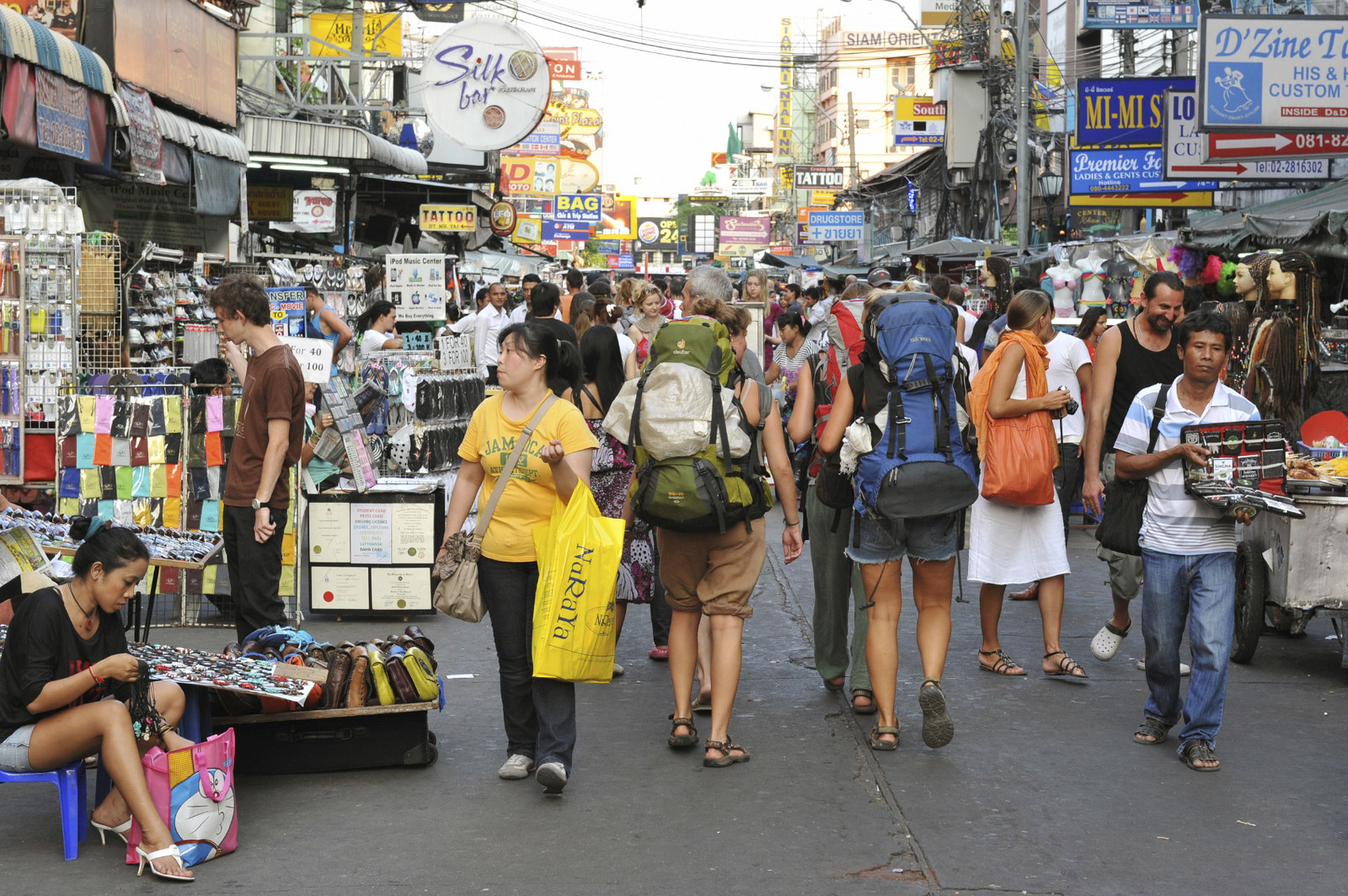As one would expect, travelling through Thailand during the high season will be expensive. Hotspots such as Khao San Road (in Bangkok) and Chiang Mai will accommodate your shoestring budget with relatively cheap consumables including street food. If you are planning to enjoy an extravagant vacation in Thailand frequenting areas such as Sukhumvit (also in Bangkok) that feature high-end restaurants and shopping is a great idea.