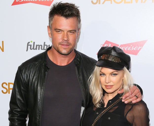 Josh Duhamel and Fergie