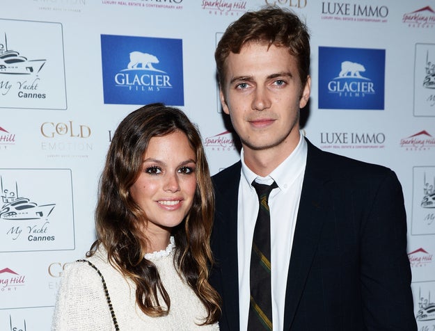 Rachel Bilson and Hayden Christensen