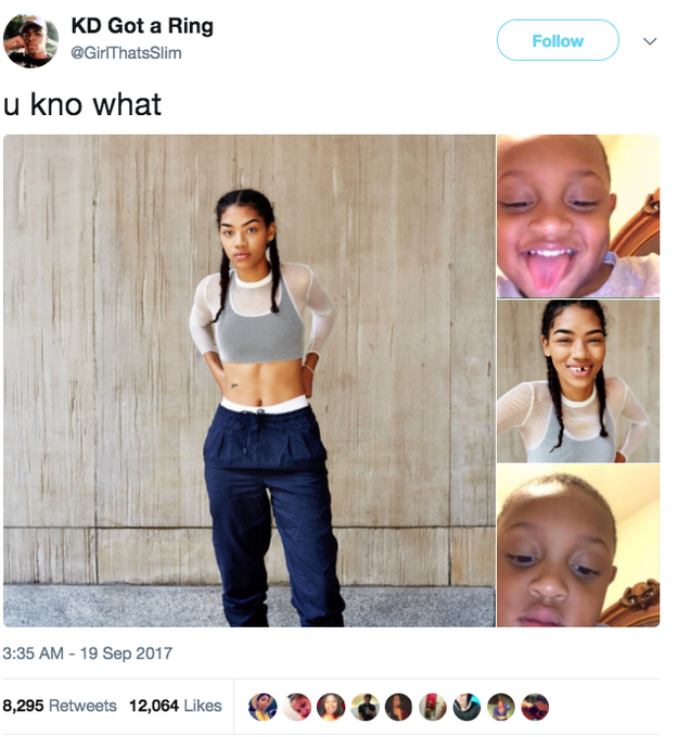When this model shut down someone trying to bring her down: