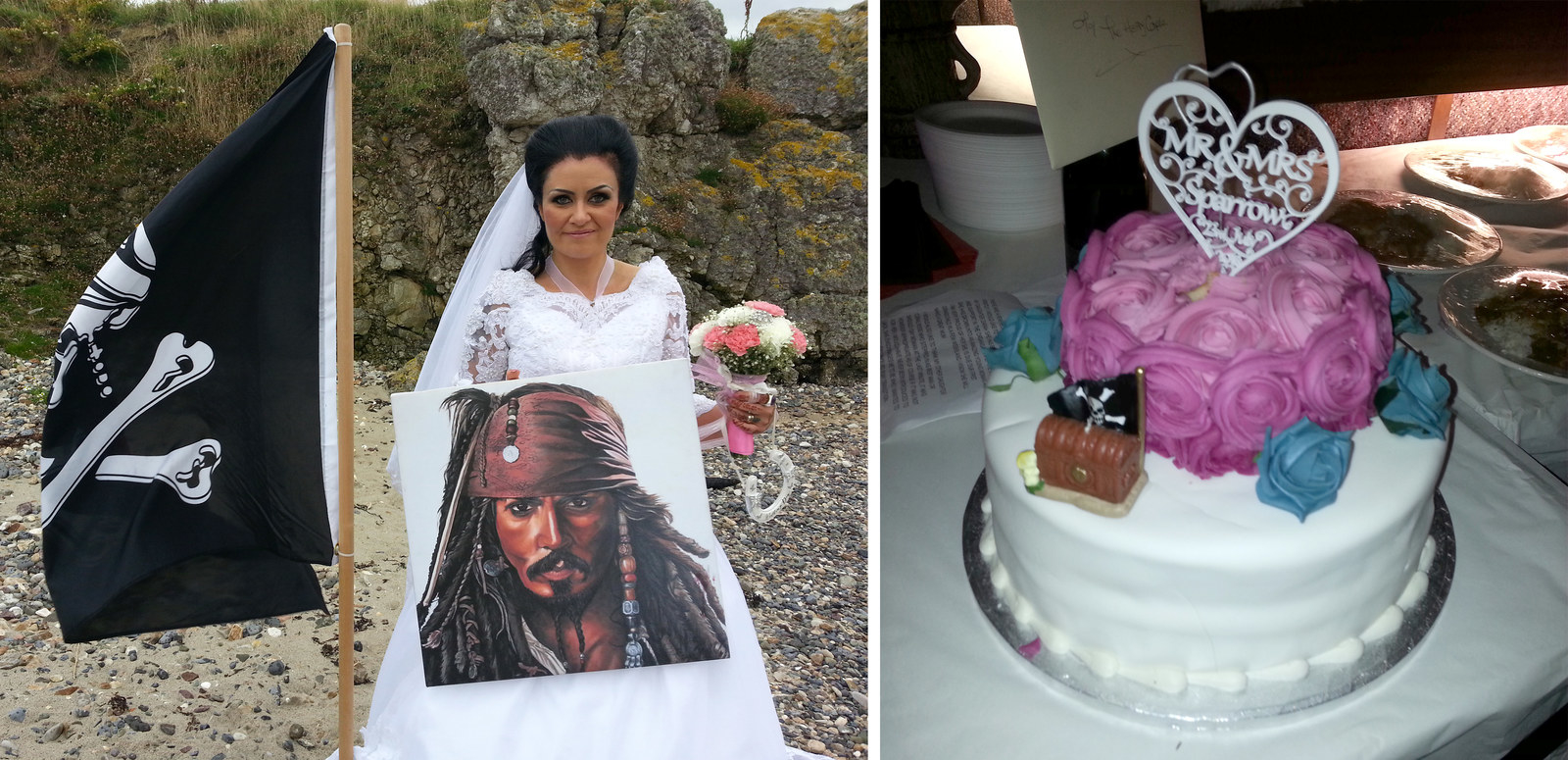 She says she married a pirate's ghost --- and she wants you to stop calling her crazy