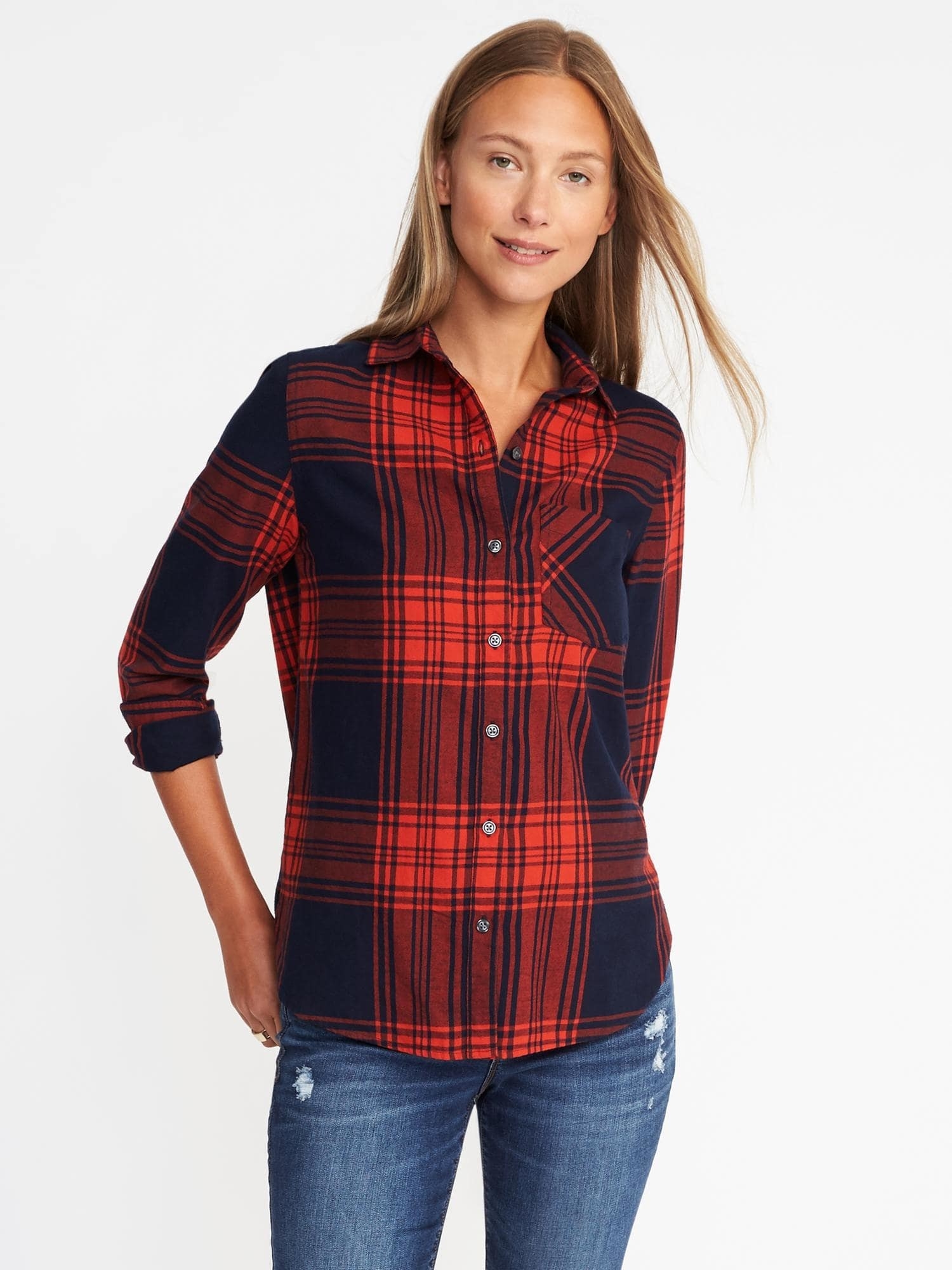flannel jeans old navy