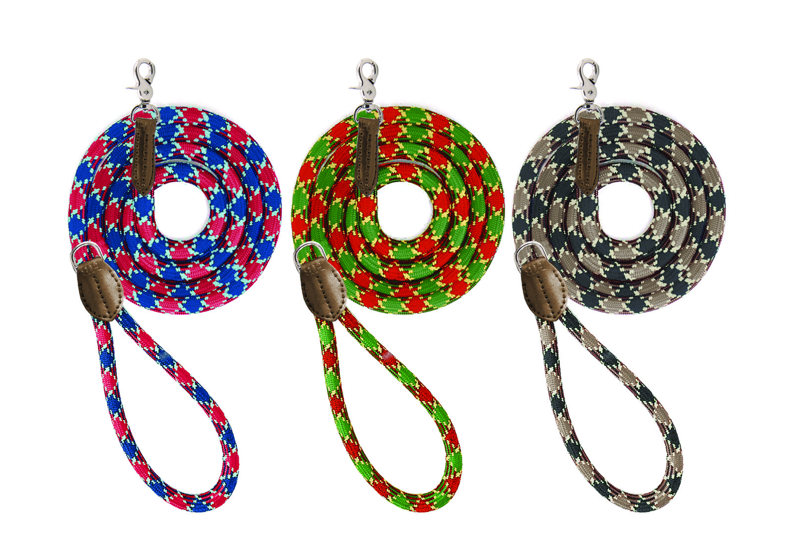 Founded in 1997 by Carol Perkins while recovering from Cushing's Disease, Harry Barker aims to improve the lives of pets and their people by using earth friendly fabrics, azo-free dyes, eco-fleece and “green” bed inserts made from 100% post consumer recycled plastics, and all natural ingredients. The preppy plaid rope leash is made from recycled bottles and comes in three fetching colors.