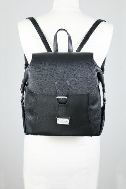 Based in Detroit, Jenna Kator used to work as an automotive media planner until she was pushed out by the fading industry. Jenna found an opportunity within by launching a company that showcases a collection of quality handbags at an affordable price point. The function and beautifully-designed Dexter Backpack is made of soft, animal-friendly vegan leather and features full, zip-around closure under snap flap.