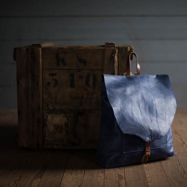 Specializing in handmade, high-quality leather goods, Stash emphasizes mindful over mass production. The result are products that focus on details - from hand-cutting to the final stitch and rivet. The artisan backpack, sized for daily use, features a subtle organic flap that denotes production time spent to place and handcut. The backpack has fully adjustable straps and front closure with quick-carry loop and side snaps to adjust to your unique load.