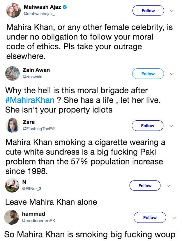 Mahira Khan Sex Outdoor Xxx - Mahira Khan Was Slut-Shamed For Having A Smoke With Ranbir Kapoor