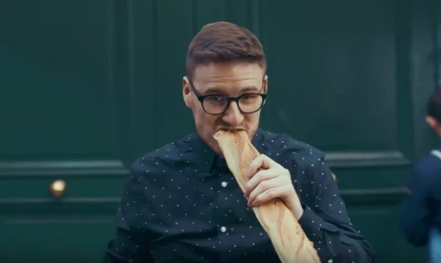 And feel free to start nibbling off the tip on your way home, for added authenticity.