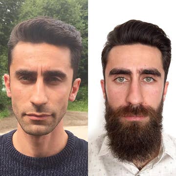 Résultat de recherche d'images pour "beard before after"