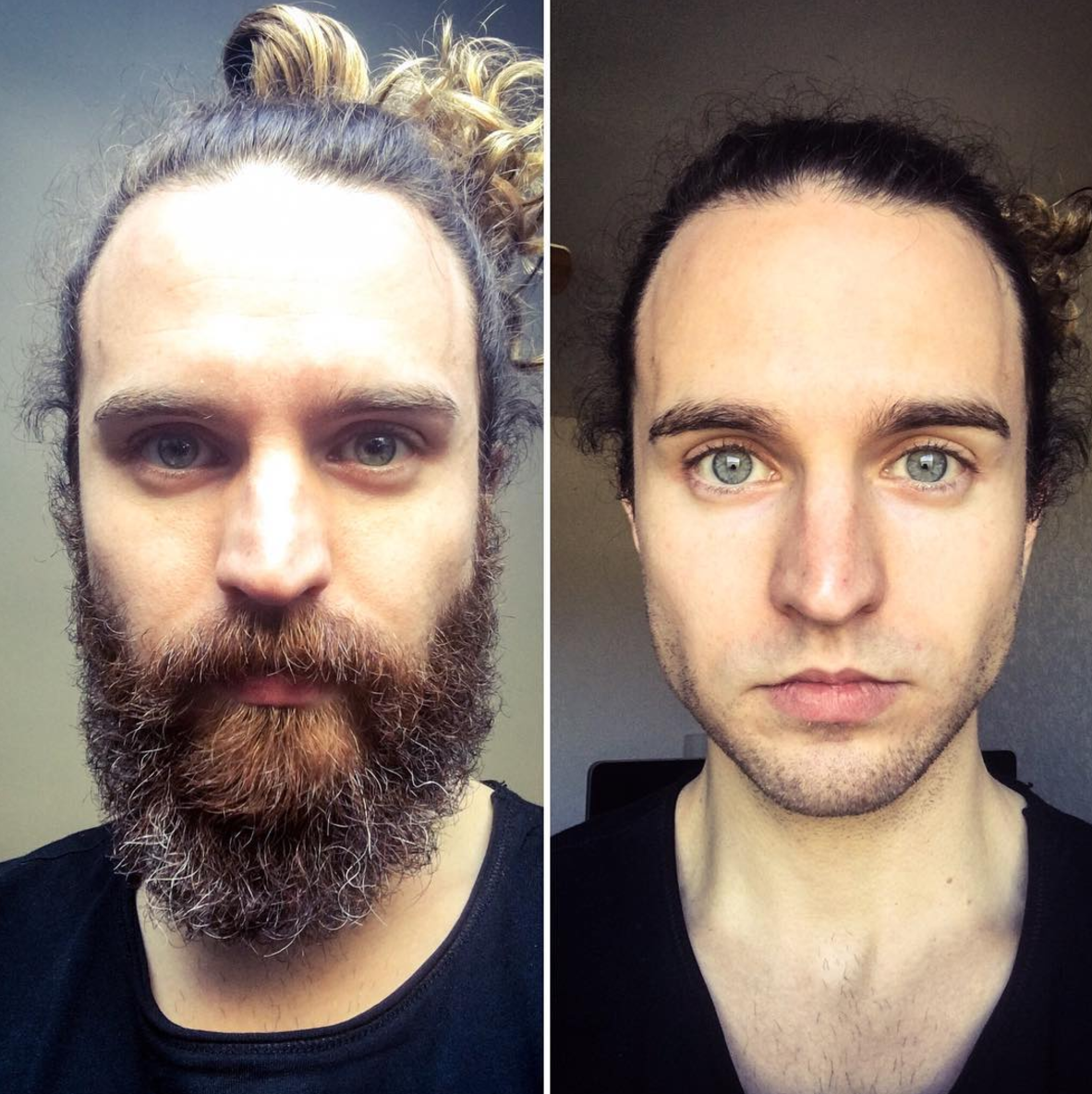 Как люди менялись внешне. Мужчина без бороды. Люди с бородой и без. Борода до и после. Мужчины с бородой и без до и после.