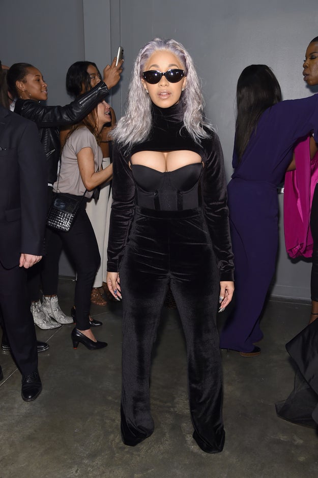 Like when she wore the HELL outta this Christian Siriano get-up during New York Fashion Week.