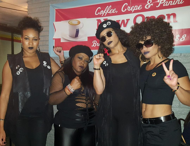 When the whole crew woke, but ya'll still wanna dress up. Solution? Black Panthers FTW.