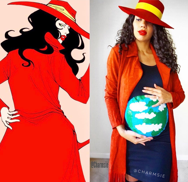 Pregnant Celebs Dressing Up Baby Bumps in Halloween Costumes: Pics