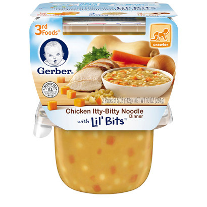 gerber chunky baby food