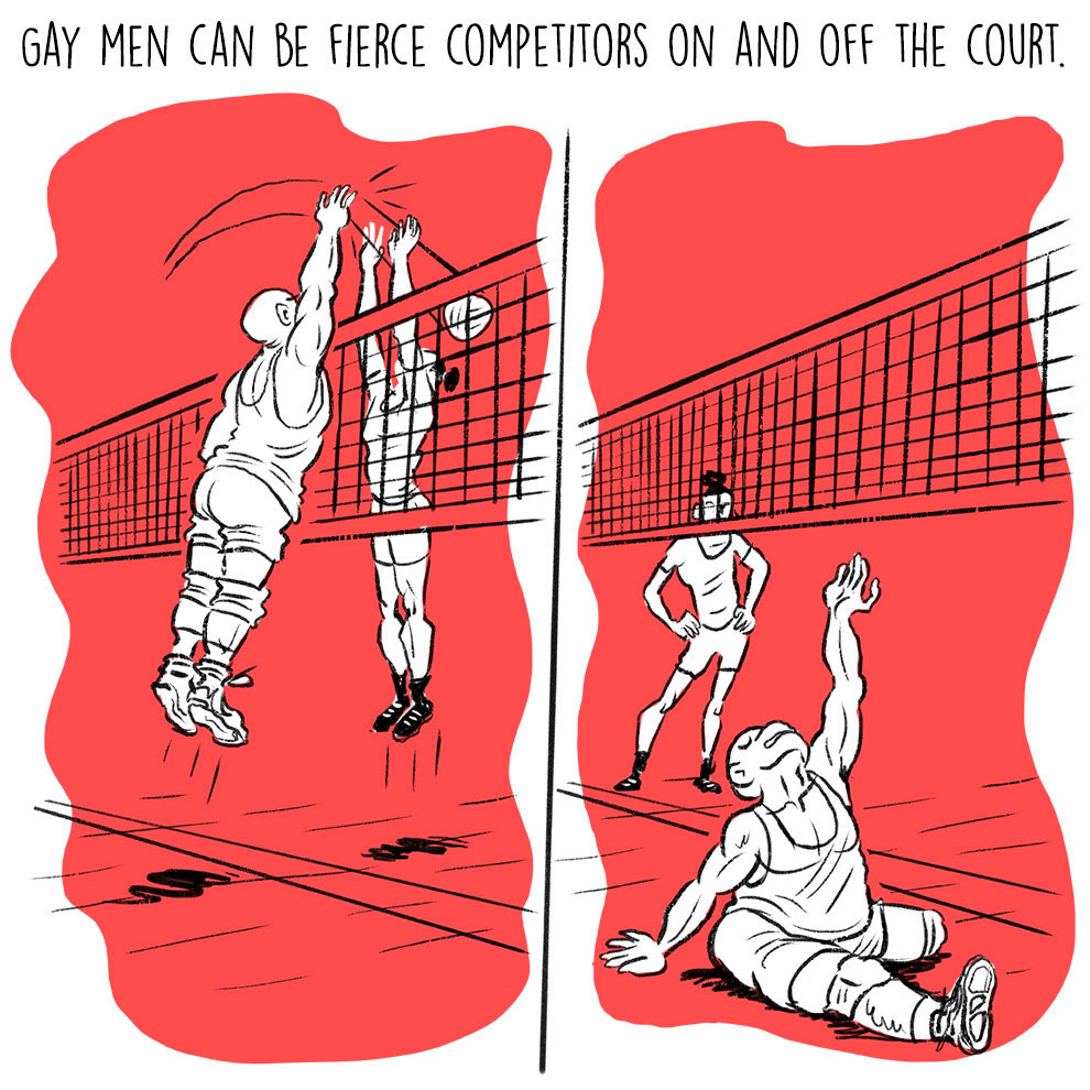 What I Learned Playing In A Gay Volleyball League