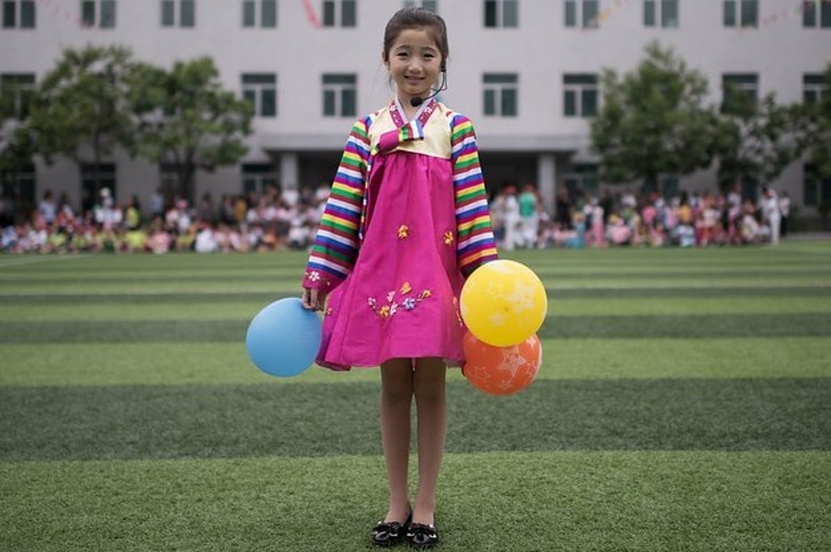 北朝鮮の 子どもたちの生活 を写した29枚の写真