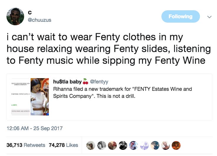 Rihanna Fenty Winery is Not Opening, Despite Confusing Tweet