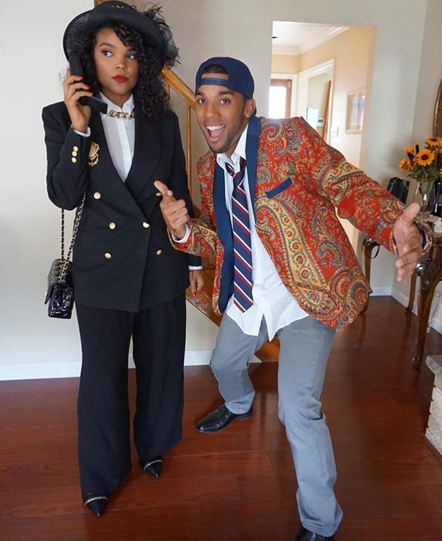 Or you could dress up like your bougie cousins from Bel-Air.