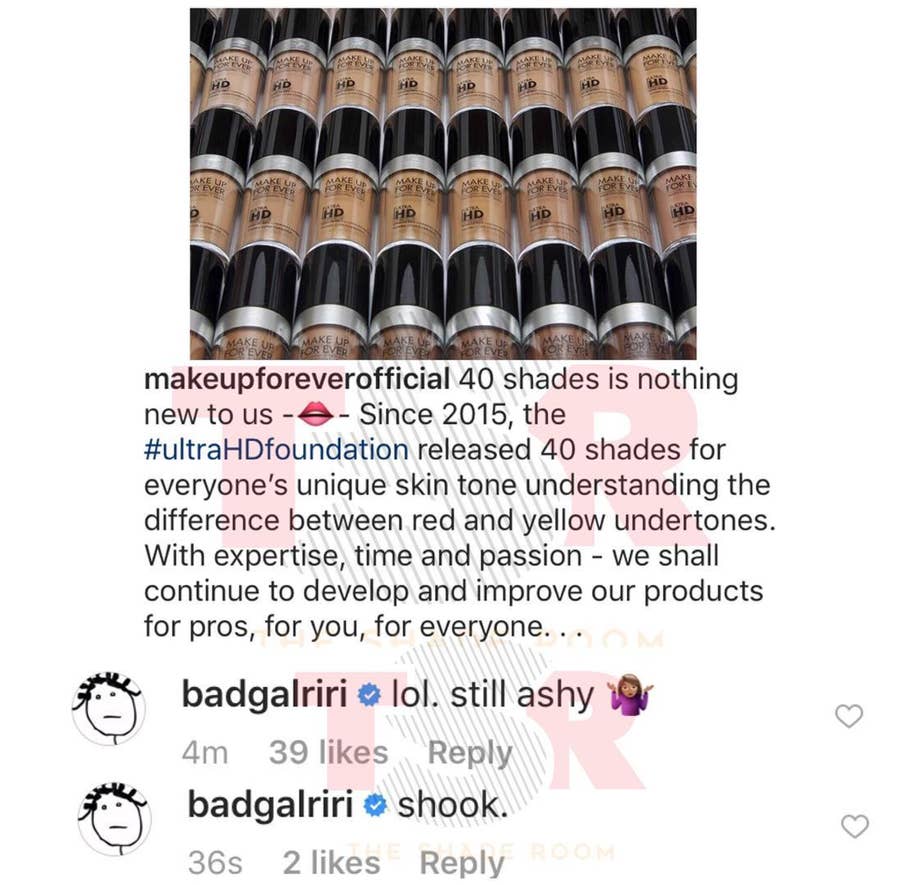 Y'all, A Makeup Company Just Shaded Fenty Beauty So Rihanna Clapped The  Effff Back