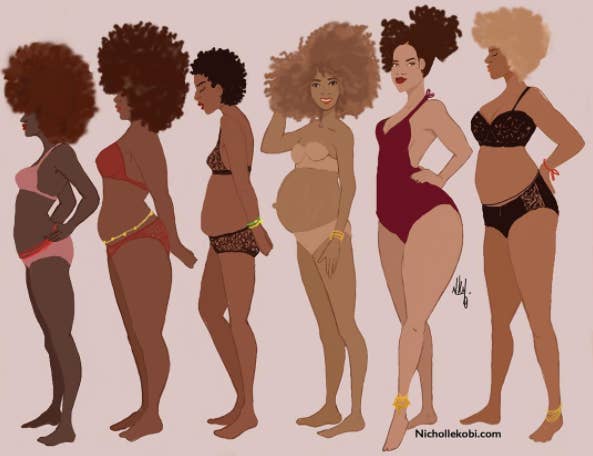 Cette Illustratrice Souhaite Donner Une Nouvelle Image Des Femmes