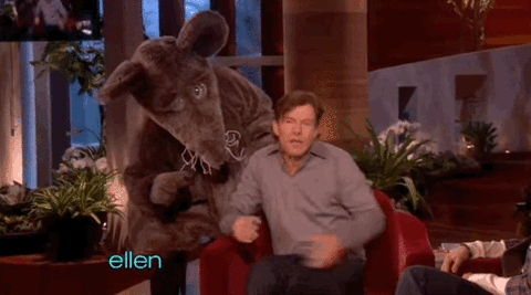 Dennis Quaid being so scared he probably needed to see a chiropractor after.