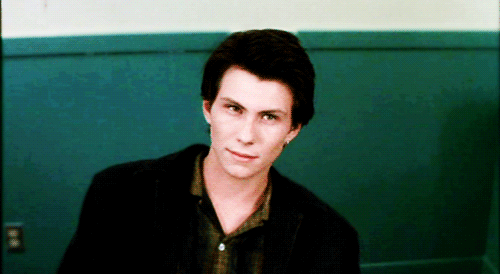 "Something about his bad boy aura. And that smirk... my god, the way he smirks. Every goddamn thing about him just does it for me."—trenchcoatkid