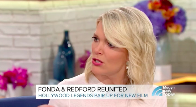 Fonda and Redford were there to talk about their new Netflix movie, Our Souls at Night. But for some reason, Megyn decided to ask Jane about her plastic surgery instead.