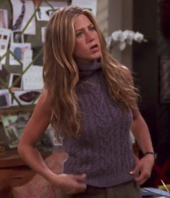 Theory, Sweaters, Aso Rachel Green On Friends Black Sweater Vest