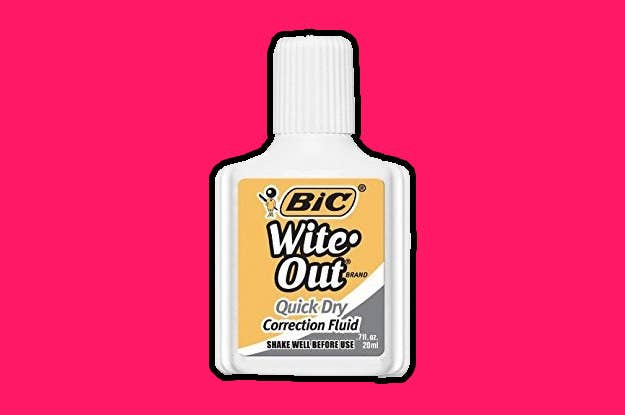 If "Wite-Out" doesn't look right to you, you're not alone. People seem to think they remember it being "White-Out" once upon a time.