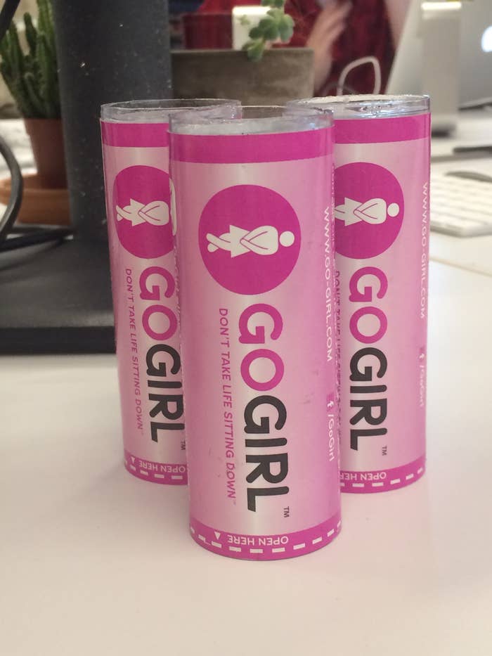 Girls: Use a GoGirl to Stay Standing - CYCLINGABOUT