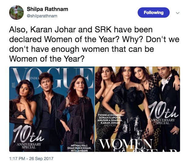 Twinkle Khanna Xxx Photo - 20 Women Who Could've Been On Vogue's Women Of The Year Cover Instead Of  SRK Or KJo