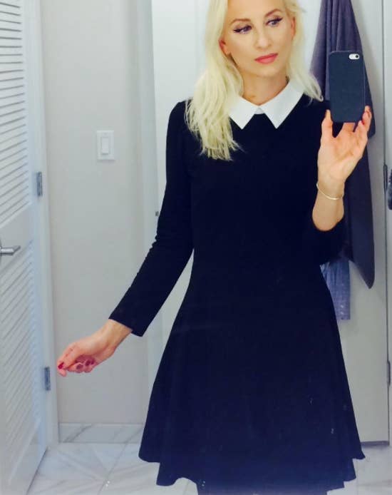 black dress with white collar amazon Amazon.com: Black Dress White Collar