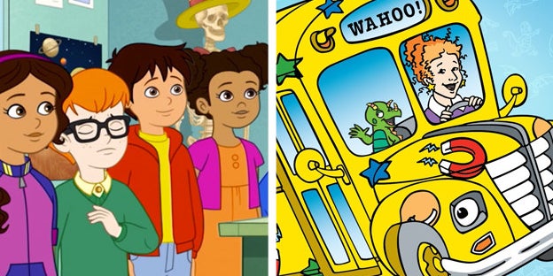 magic school bus characters