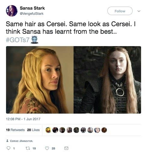 Sansa has been the biggest example thus far.