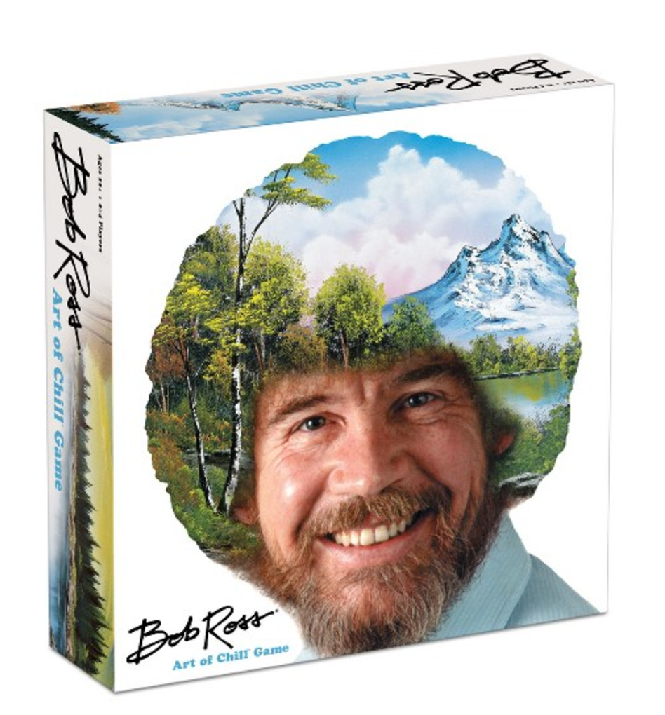 There Is A Bob Ross Chia Pet And I Am Crying Happy Little Tears